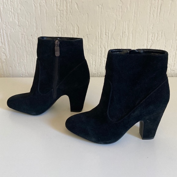 anne klein jaysie leather booties